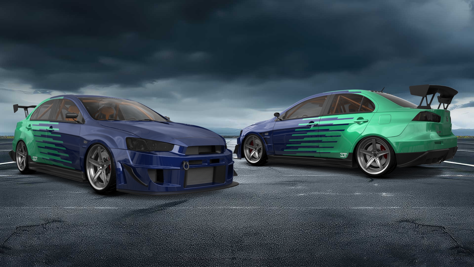 Mitsubishi Lancer Evolution X Sedan 2008