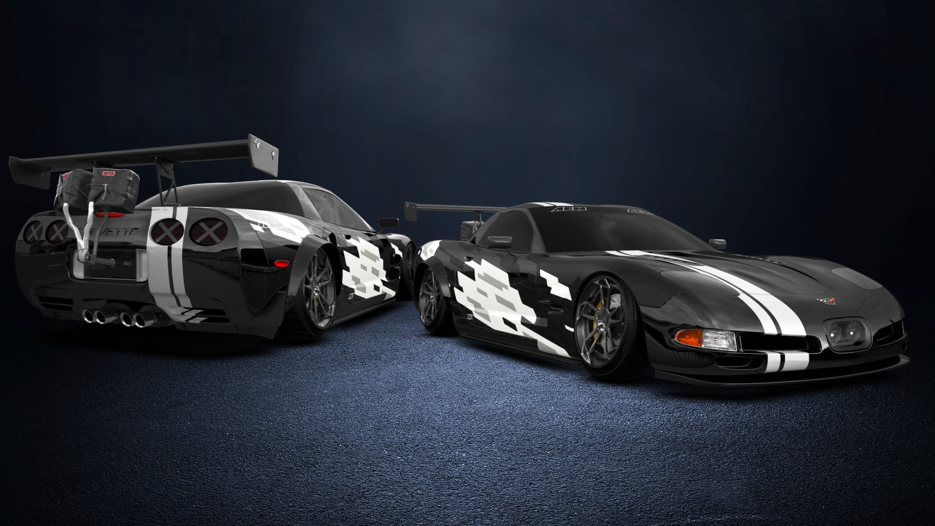 Chevrolet Corvette C5 Fastback 2 Door Coupe 1997 tuning