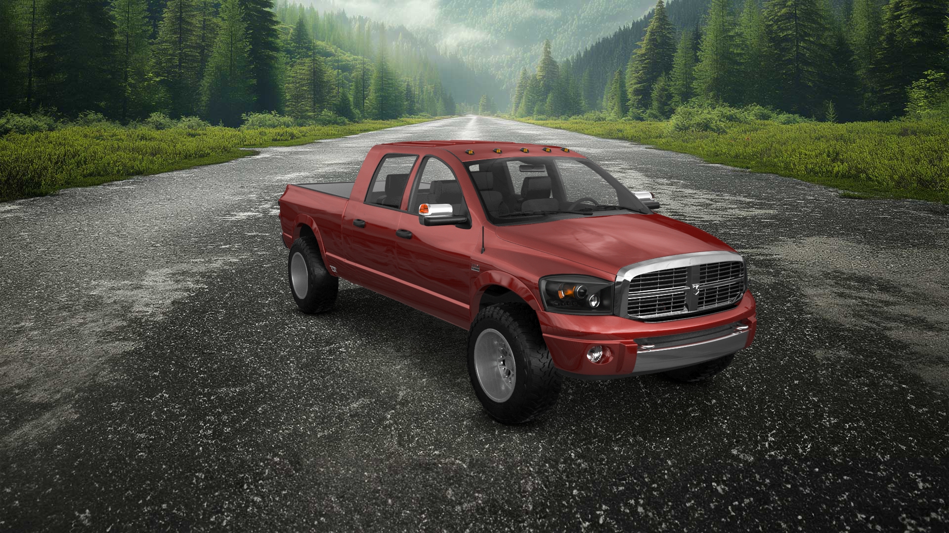 Dodge Ram 2500 4 Door pickup truck 2007