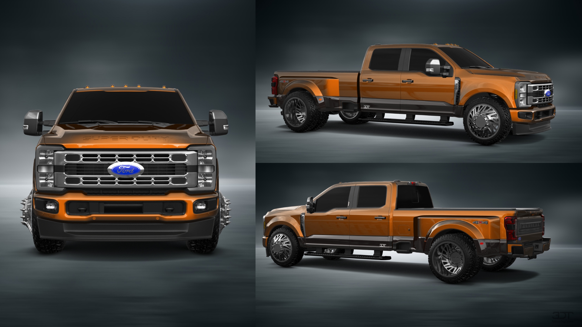 Ford F-350 DRW Crew Cab 4 Door pickup truck 2023 tuning