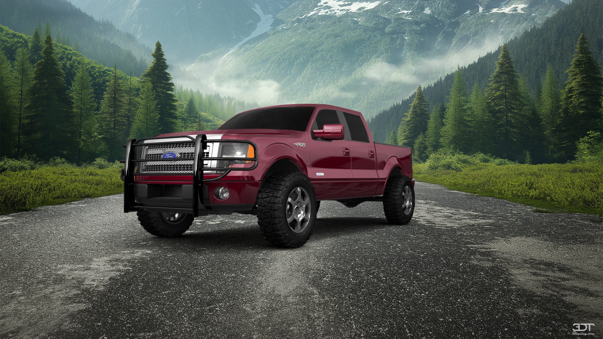 Ford F-150 Crew Cab 4 Door pickup truck 2013