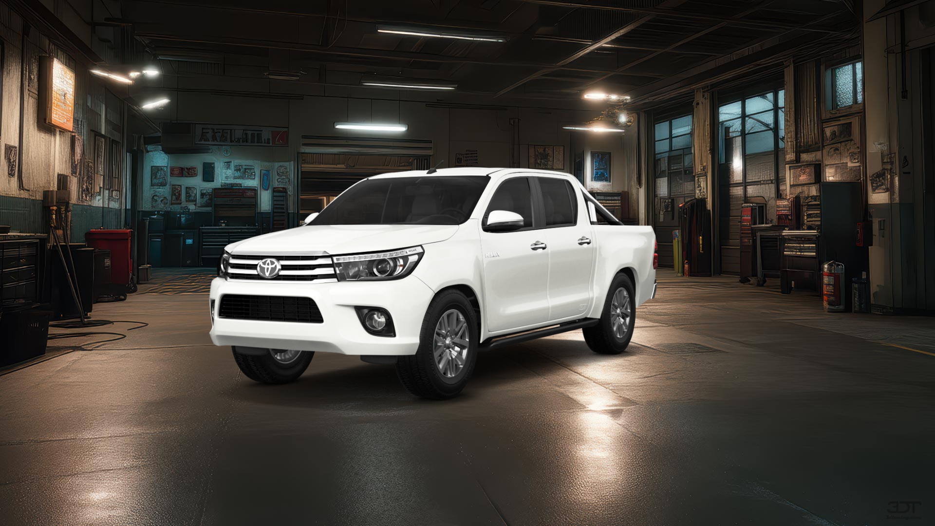 Toyota Hilux Double Cab 4 Door pickup truck 2015 tuning