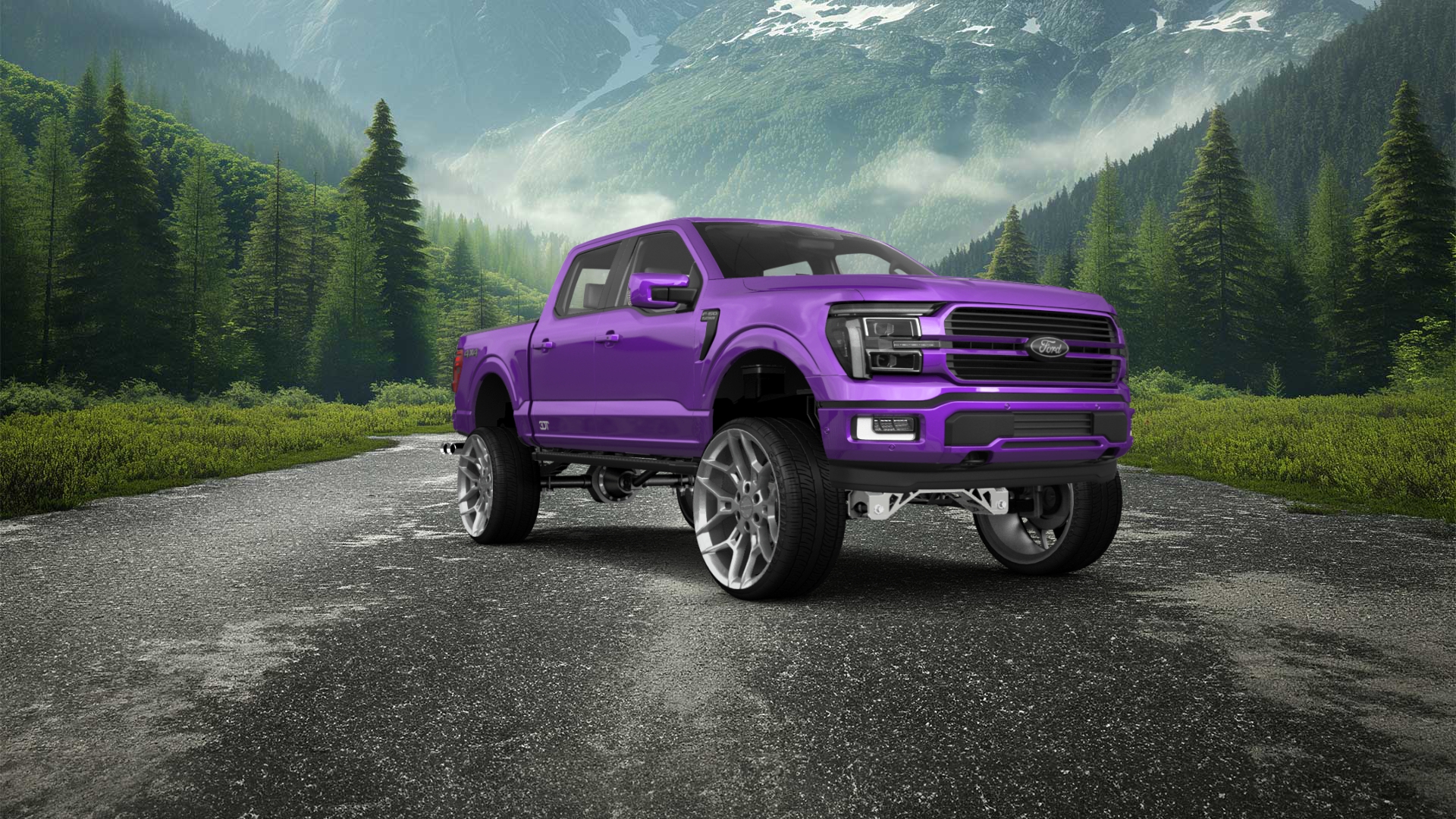 Ford F-150 SuperCrew 4 Door pickup truck 2024