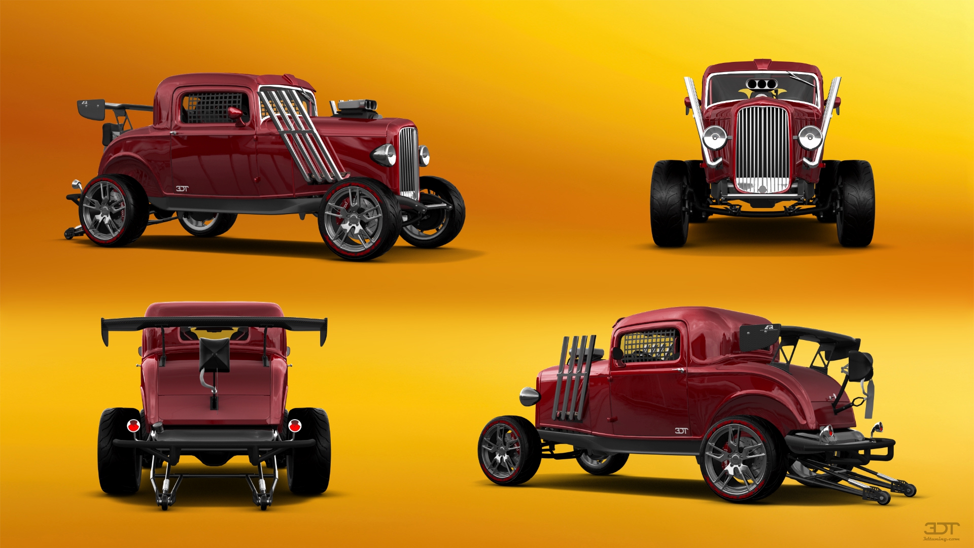 Ford Model B Deluxe 2 Door Coupe 1932 tuning