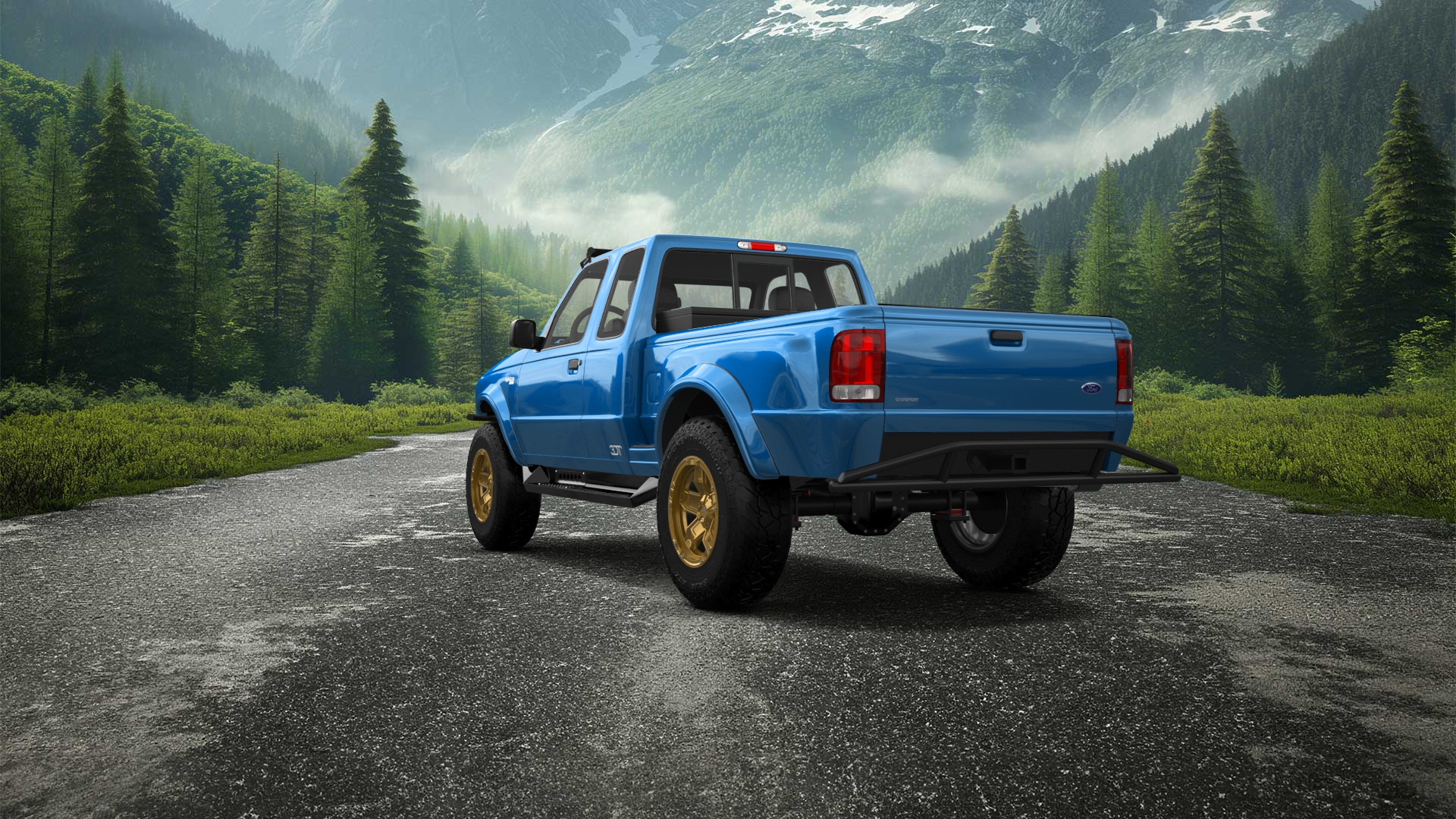 Ford Ranger Flareside 2 Door pickup truck 1998 tuning