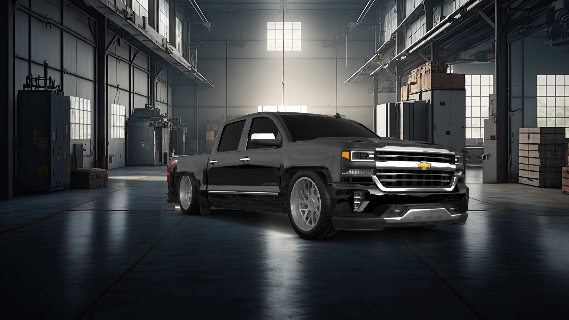 Chevrolet Silverado 1500 4 Door pickup truck 2016 tuning