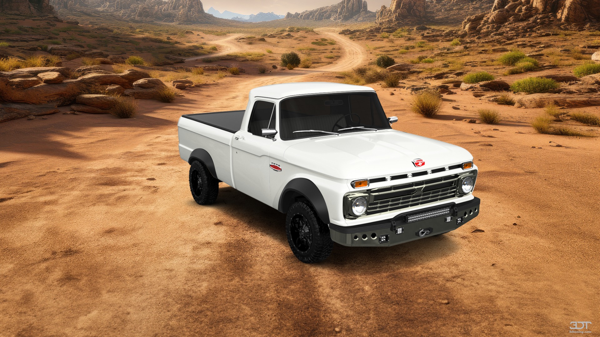 Ford F-100 Custom Cab 2 Door pickup truck 1966