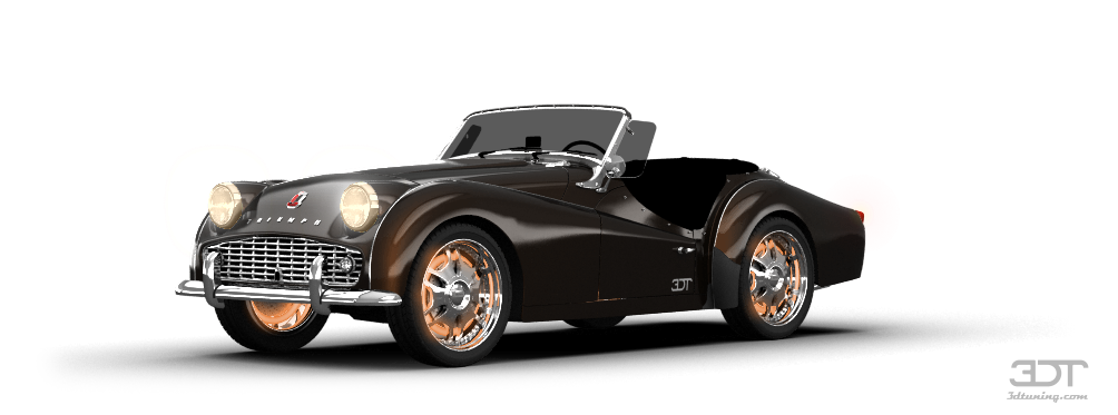 Tuning Triumph TR3B Coupe 1962