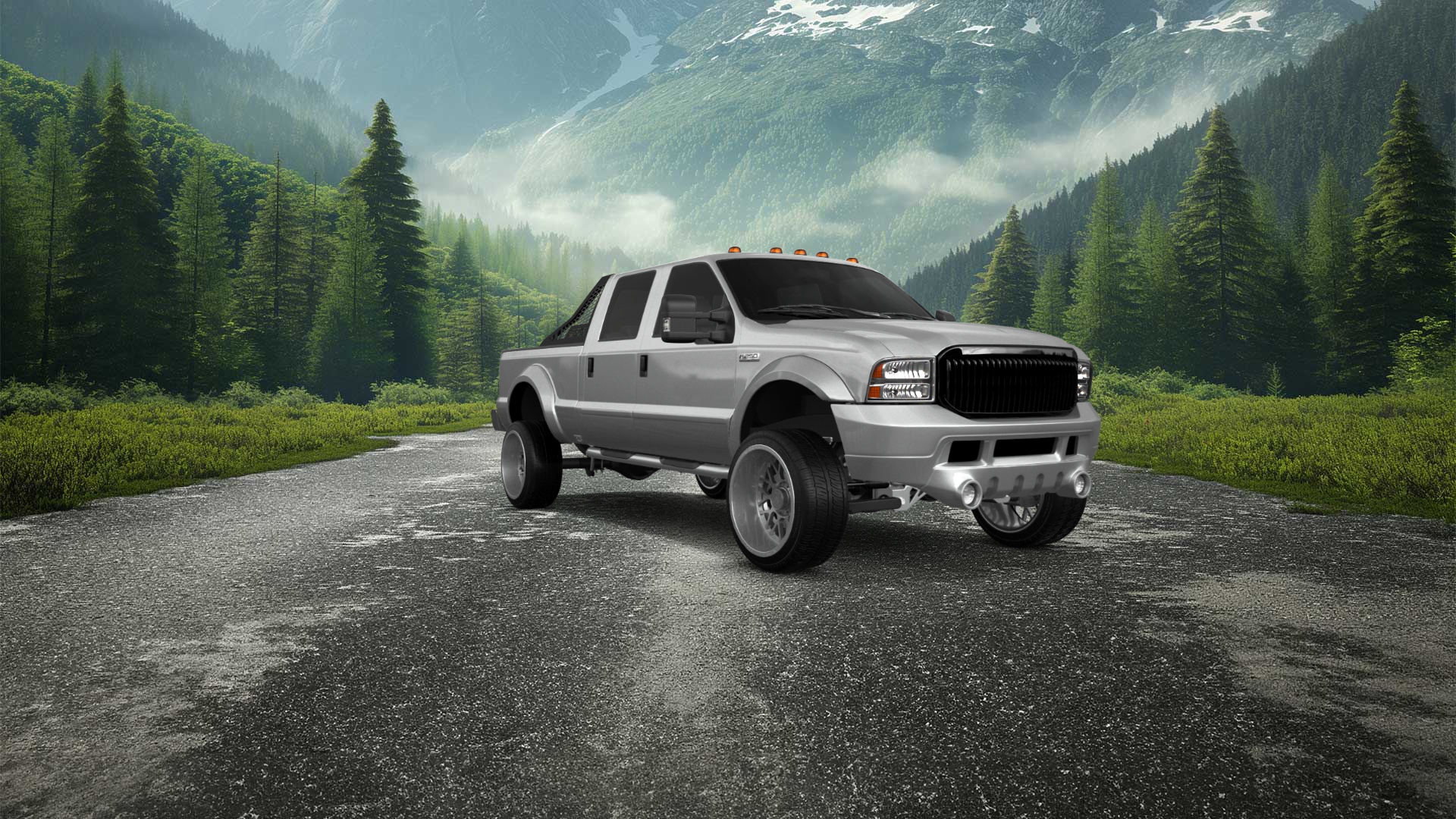 Ford F-250 Crew Cab 4 Door pickup truck 1999