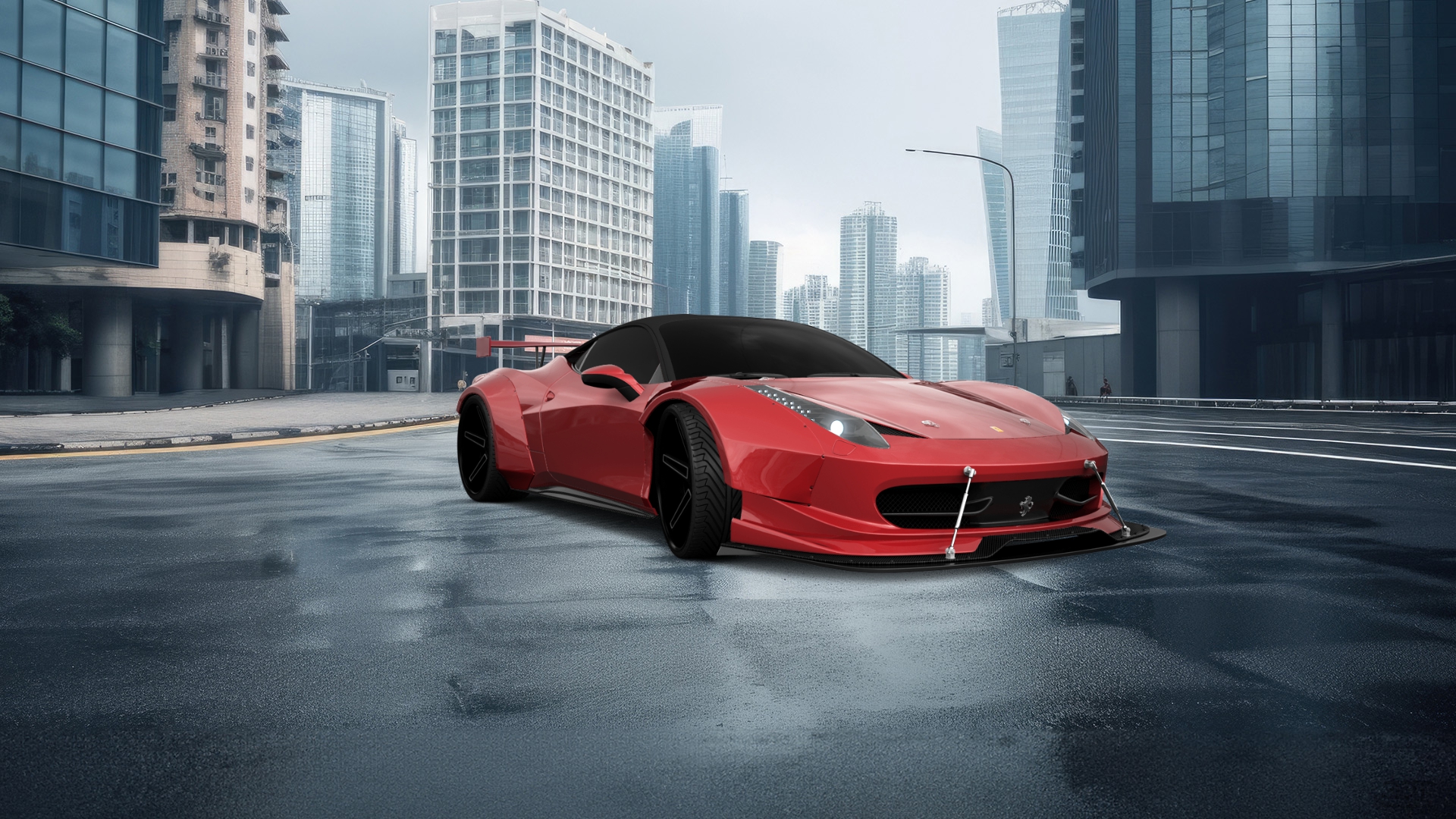 Ferrari 458 Italia 2 door spider 2010 tuning