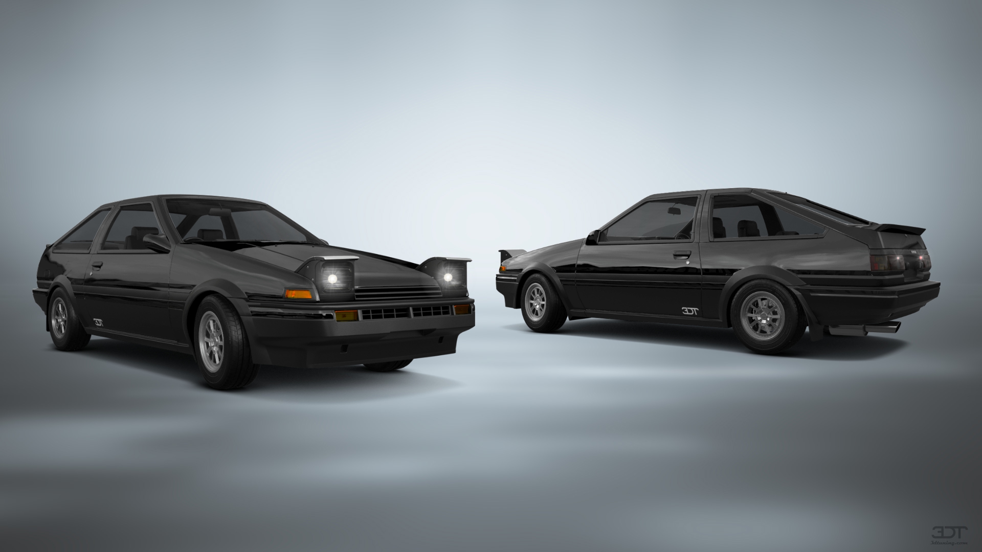 Toyota AE86 3 Door Hatchback 1985 tuning
