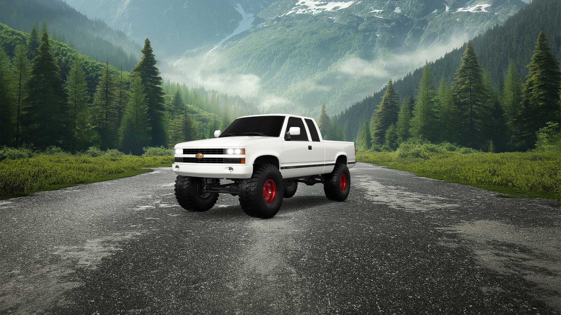 Chevrolet K2500 Extended Cab Pickup 1989 tuning