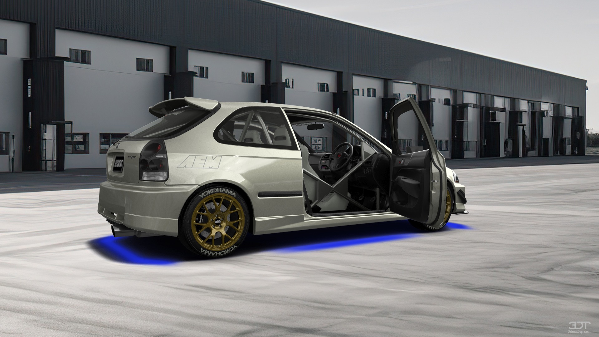 Honda Civic 3 Door Hatchback 1997 tuning