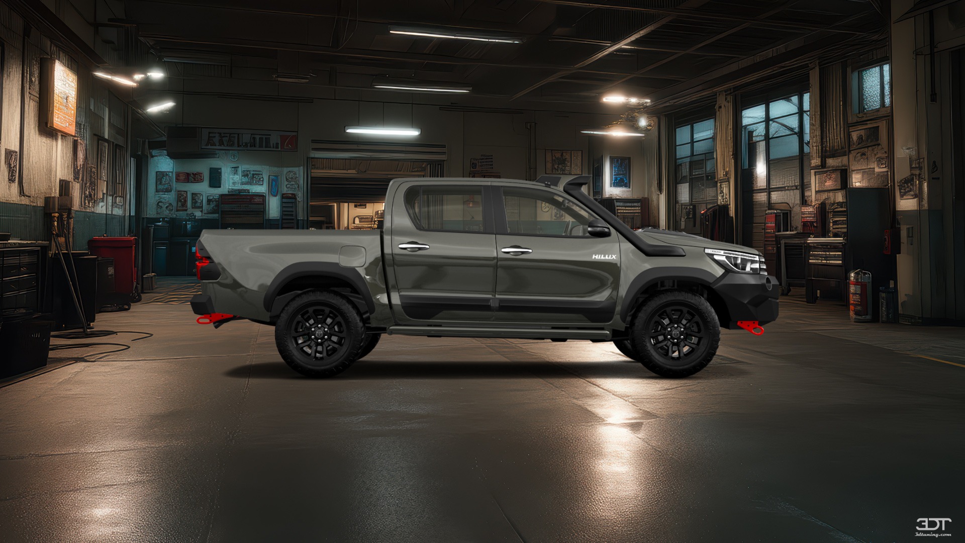 Toyota Hilux Double Cab 4 Door pickup truck 2015 tuning