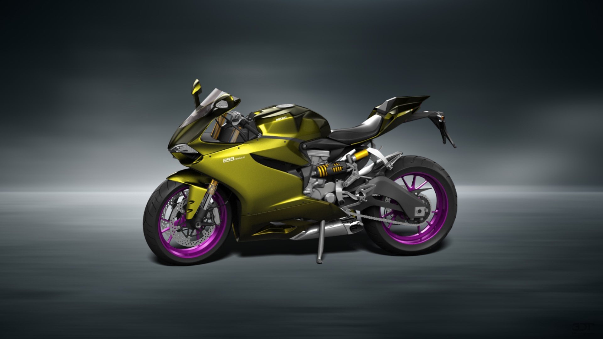 Ducati 899 Panigale Sport Bike 2015 tuning