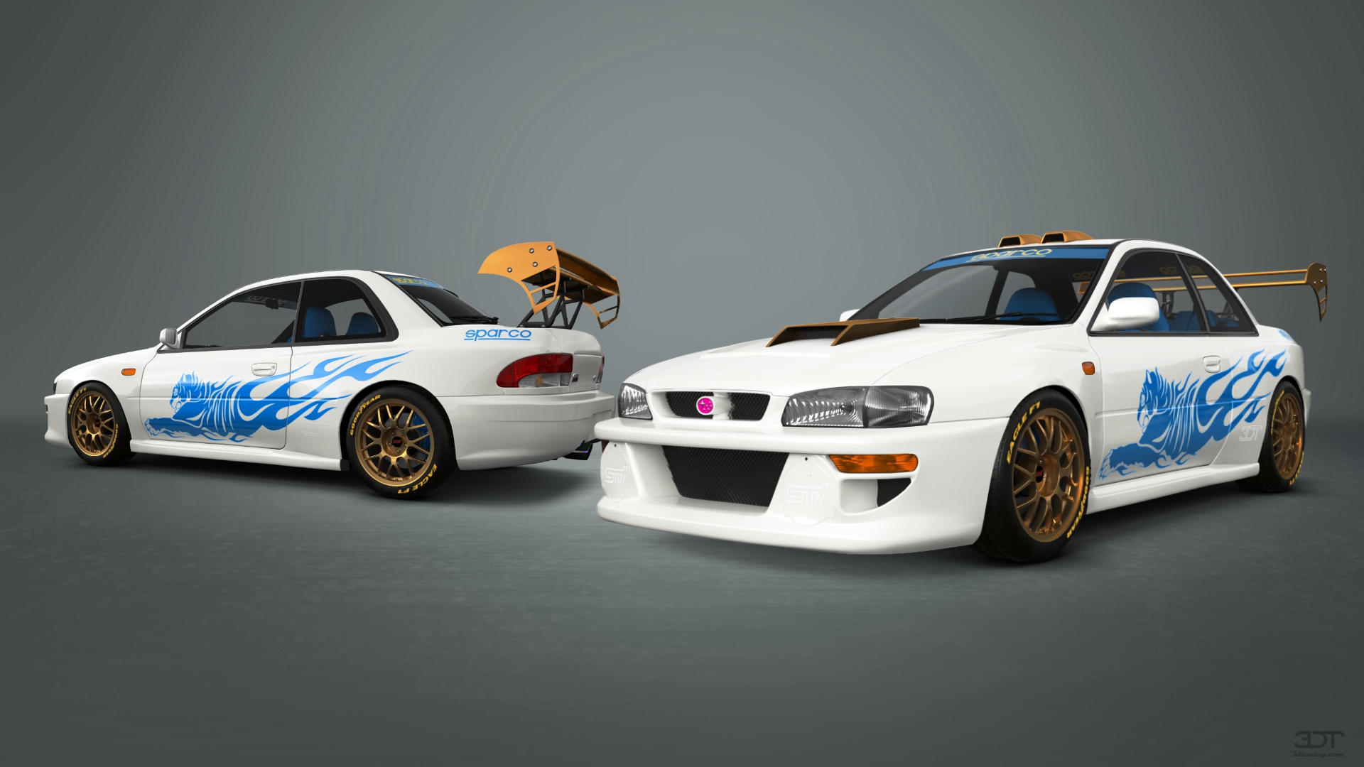 Subaru Impreza WRX STI 22B 2 Door Coupe 2000