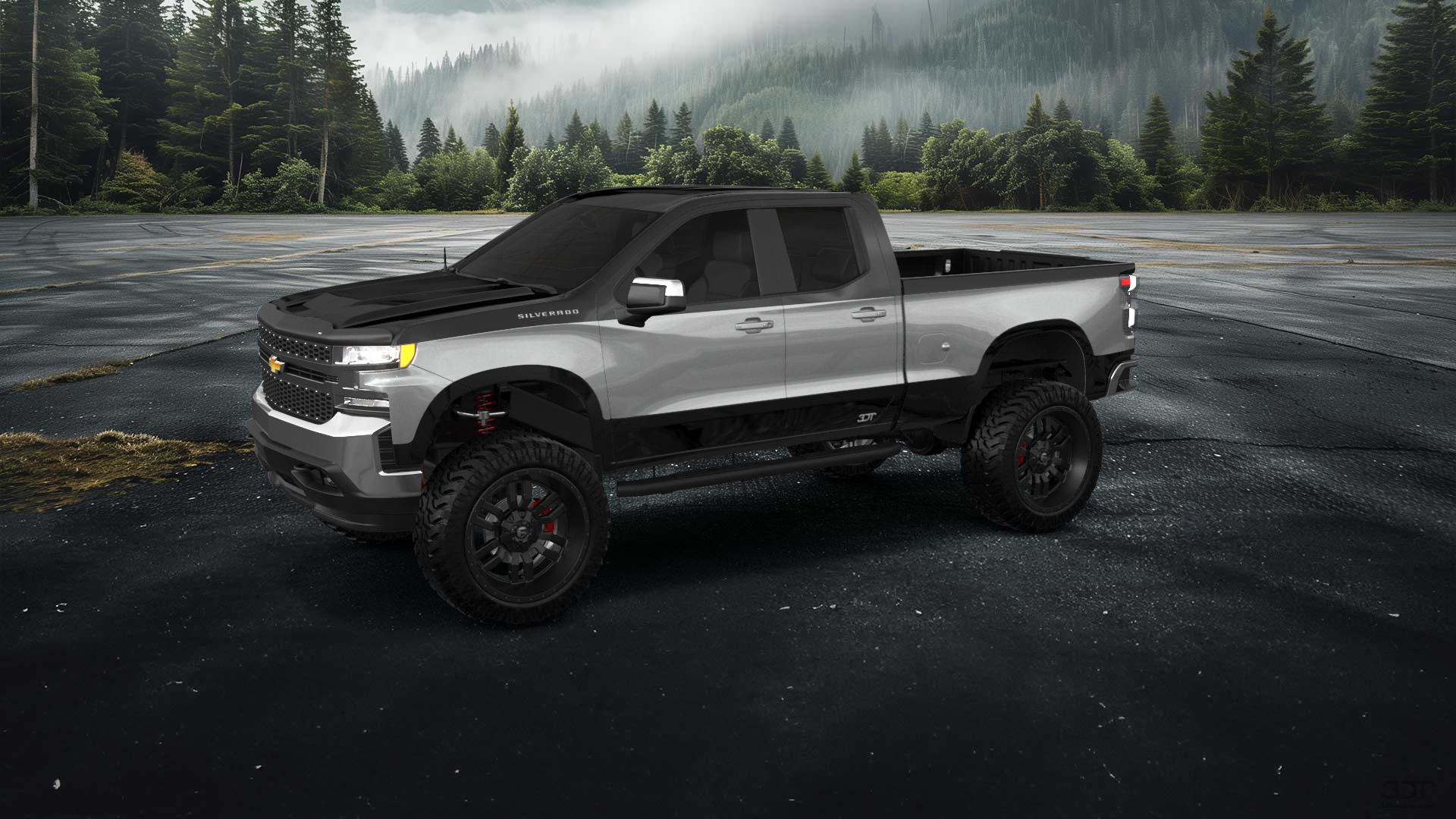 Chevrolet Silverado 1500 6.6 ft box 4 Door pickup truck 2021 tuning