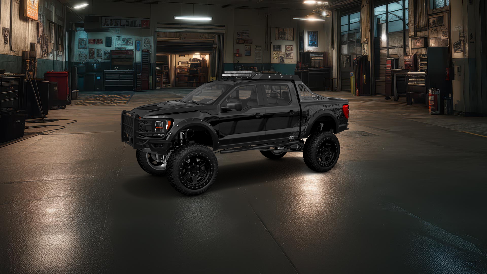 Ford F-150 Raptor 4 Door pickup truck 2021 tuning