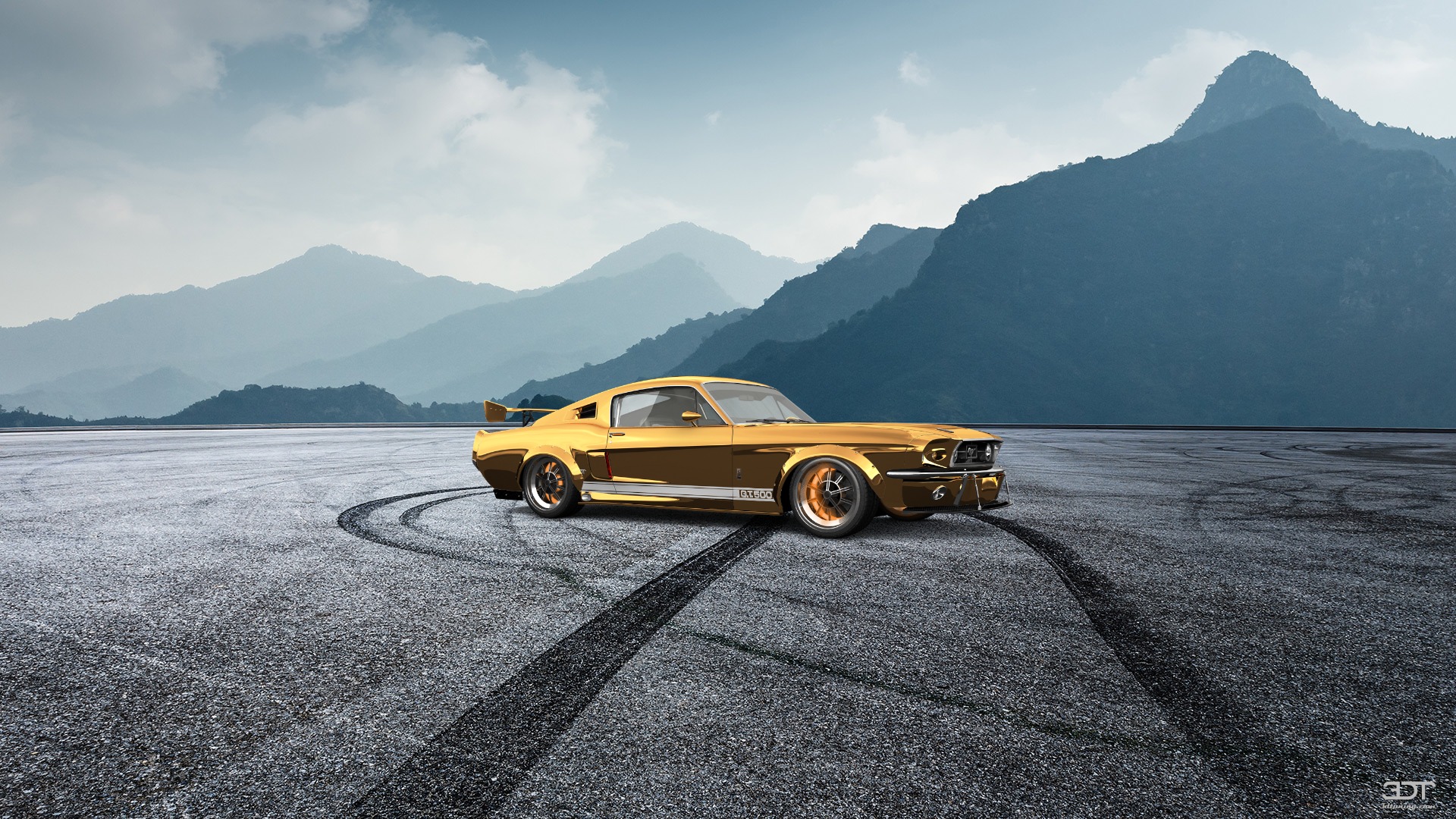 Mustang GT500 2 Door Coupe 1968
