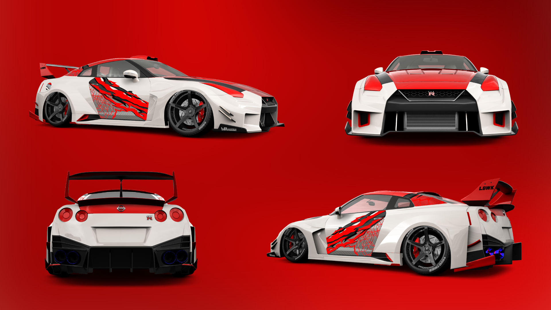 Nissan GT-R 2 Door Coupe 2010 tuning