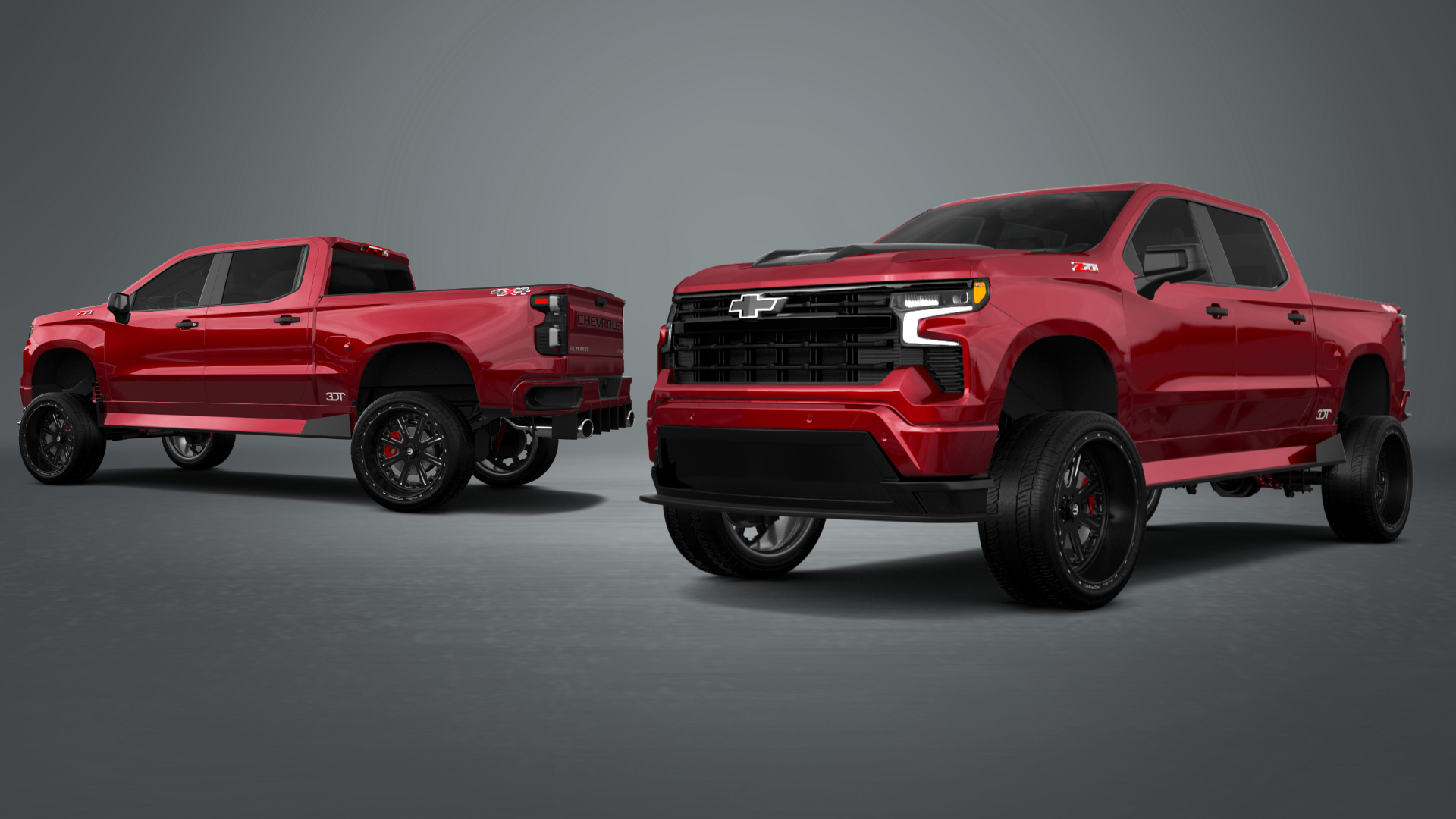 Chevrolet Silverado 1500 Crew Cab 5.8 ft box 4 Door pickup truck 2023 tuning
