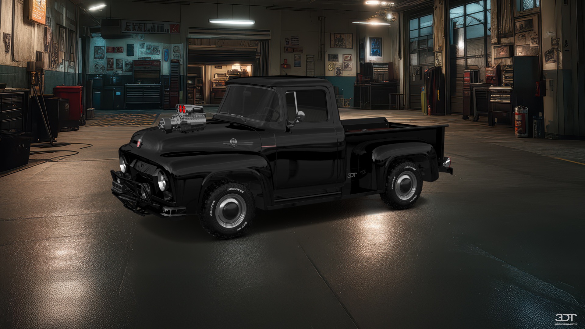 Ford F-100 2 Door truck 1956
