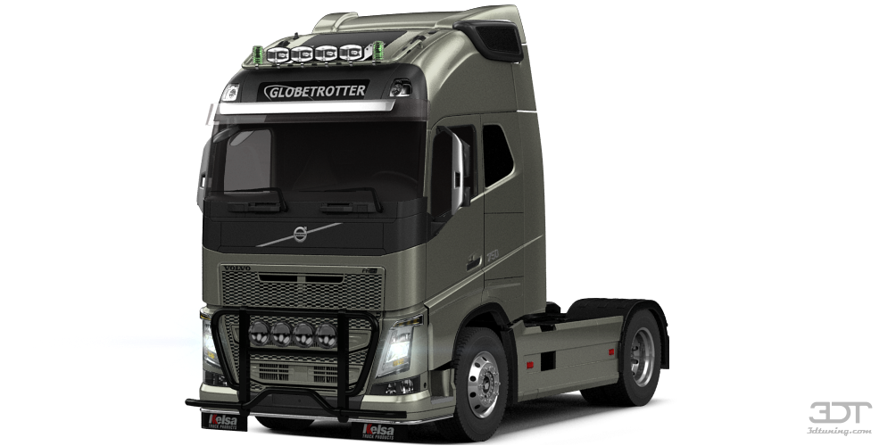 Tuning Volvo FH16 Globetrotter XL Cab Truck 2013