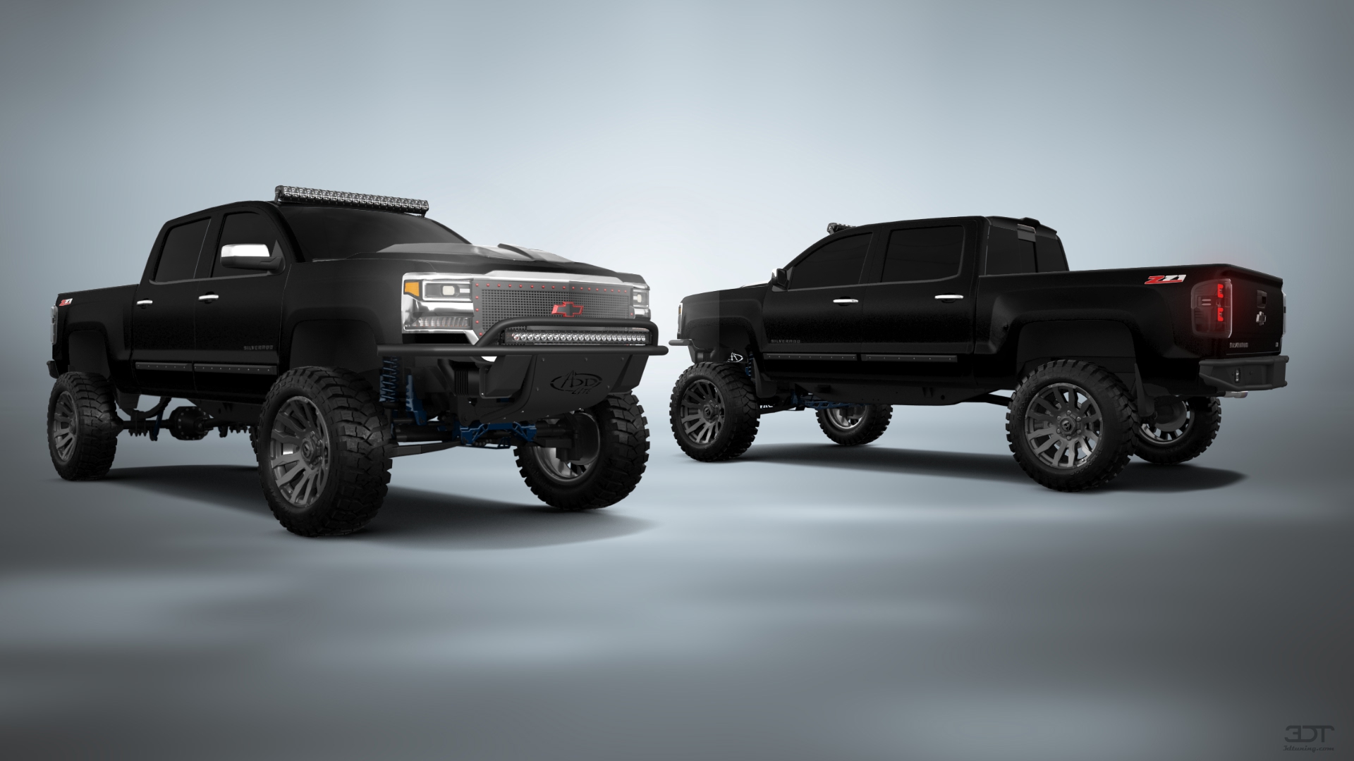 Chevrolet Silverado 1500 4 Door pickup truck 2016 tuning