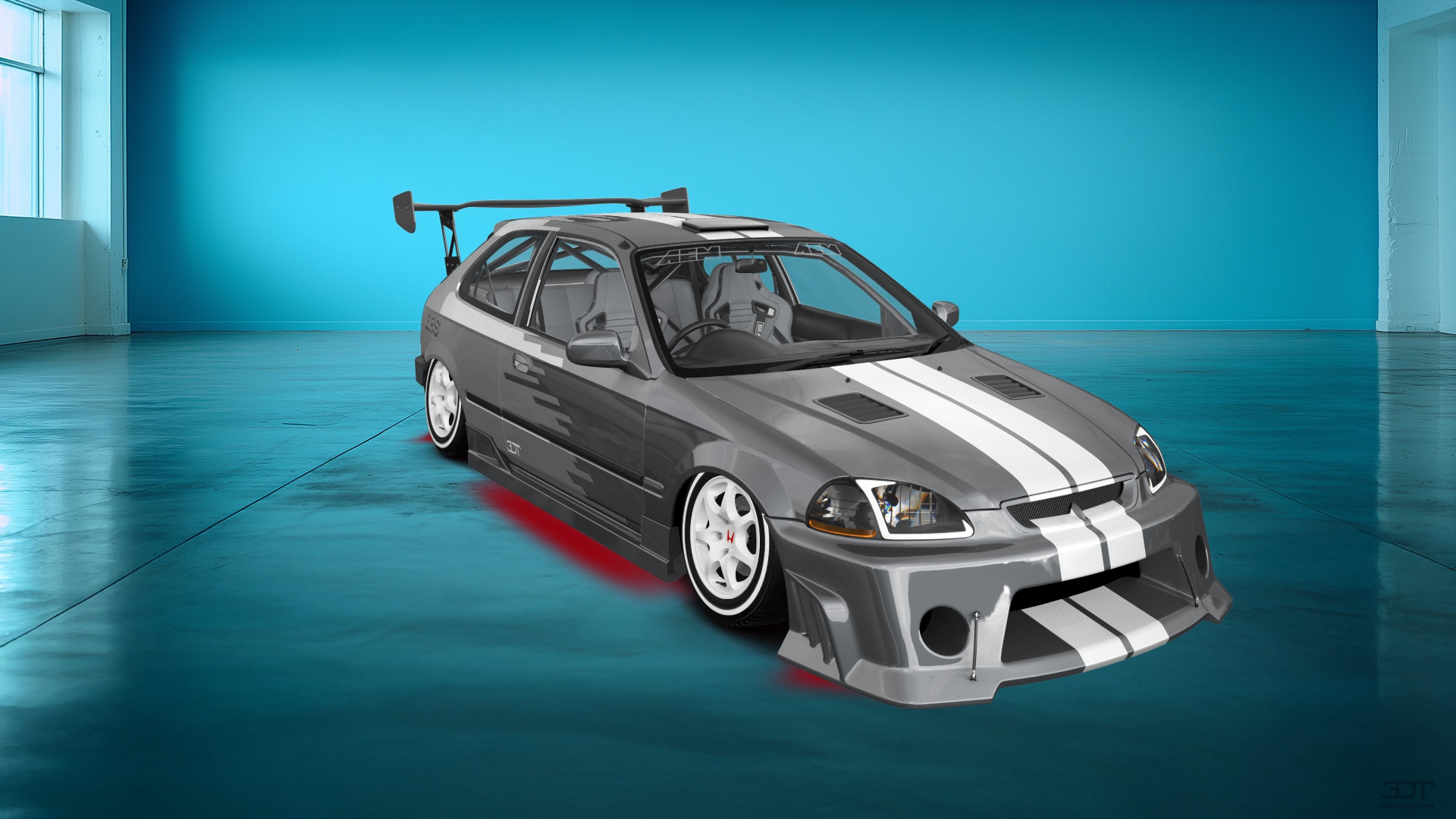 Honda Civic 3 Door Hatchback 1997 tuning