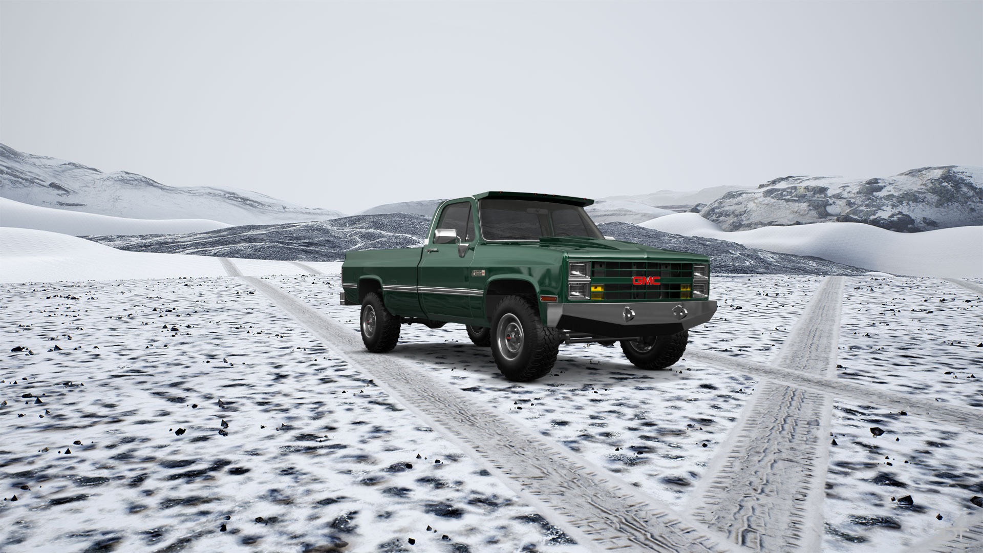 GMC Sierra 1500 2 Door pickup truck 1985 tuning