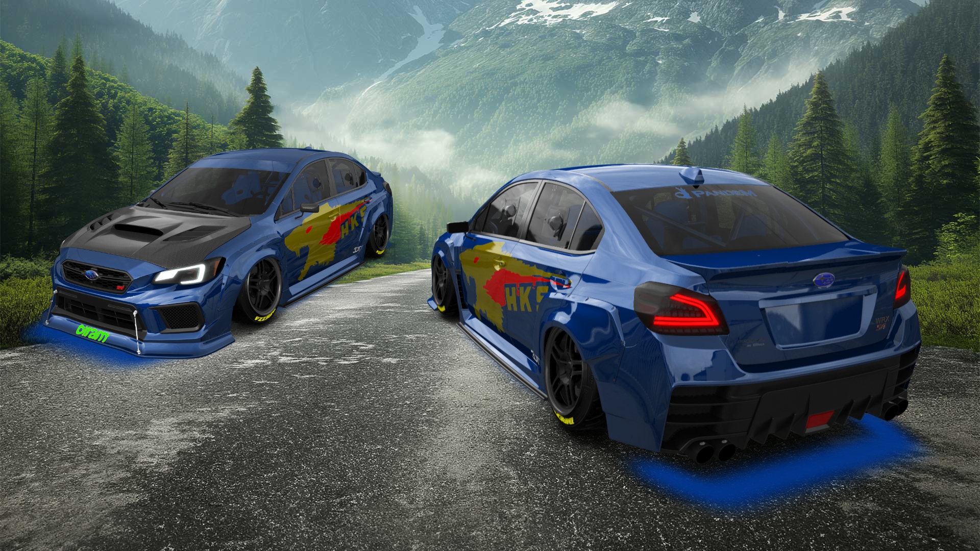 Subaru WRX 4 Door Saloon 2018 tuning