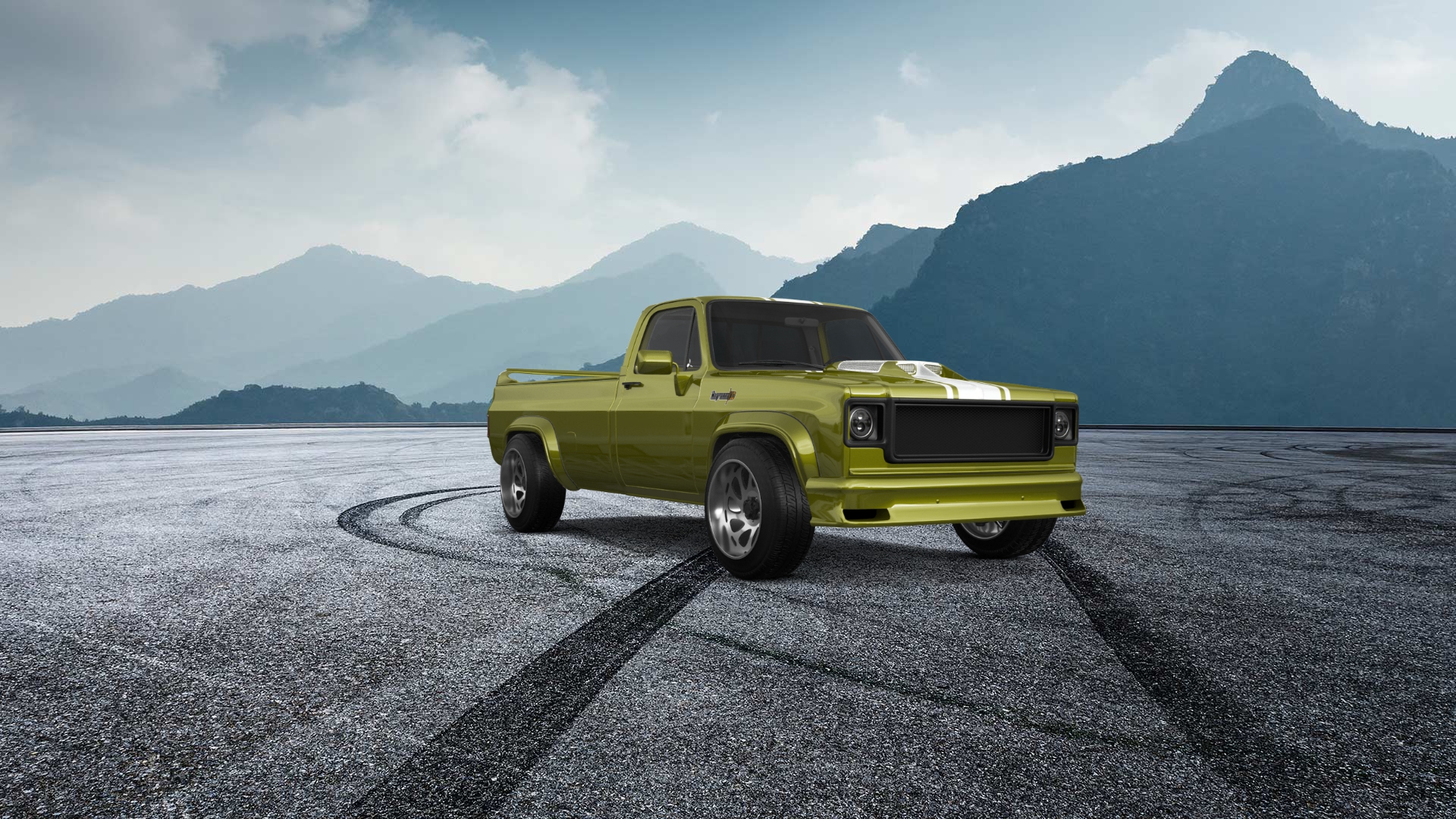 Chevrolet Silverado C-10 2 Door pickup truck 1973