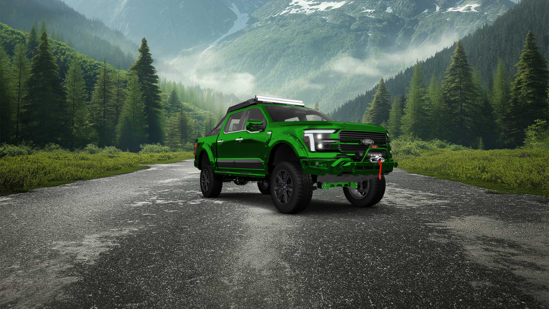 Ford F-150 SuperCrew 4 Door pickup truck 2024 tuning