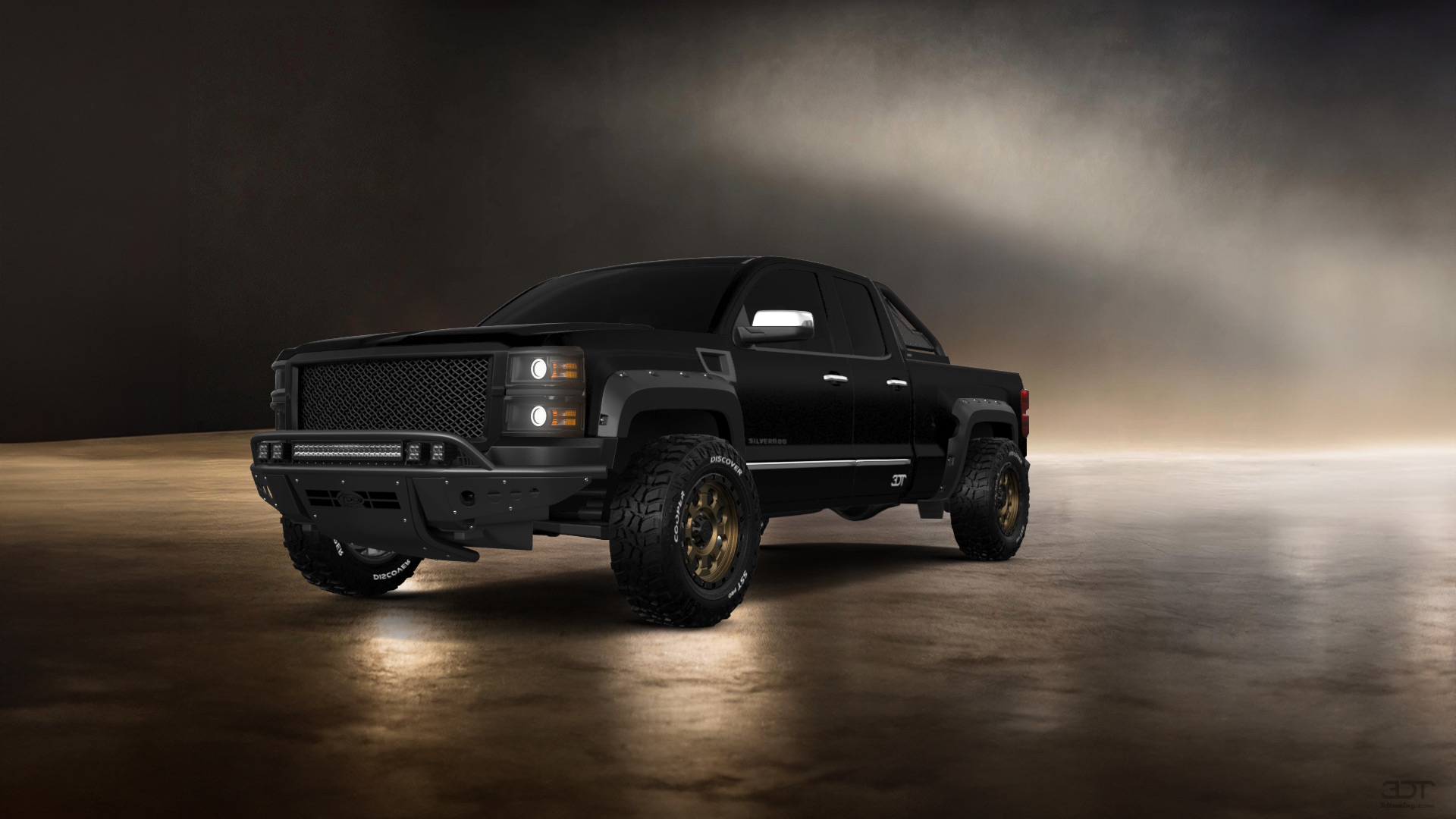 Chevrolet Silverado 1500 6.5 ft box 4 Door pickup truck 2014 tuning