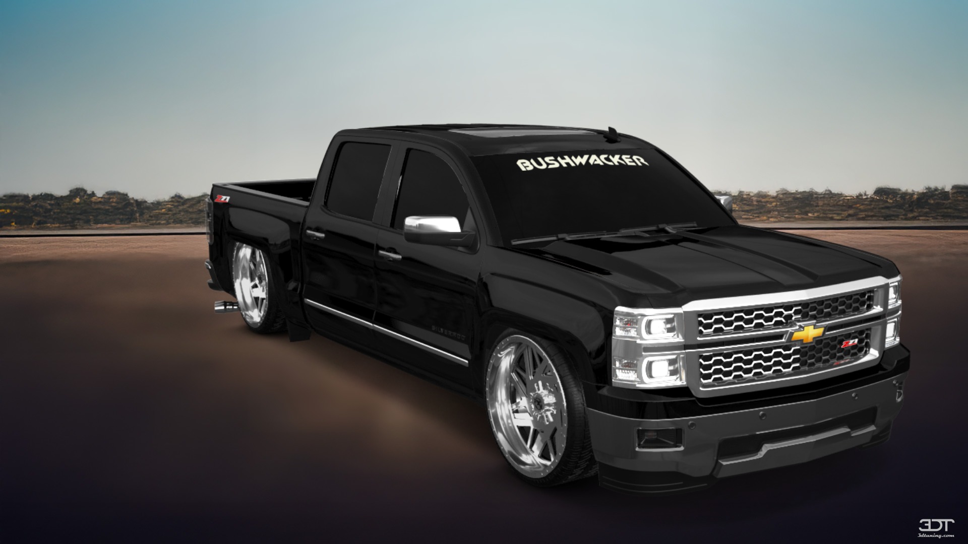 Chevrolet Silverado 1500 4 Door pickup truck 2014 tuning