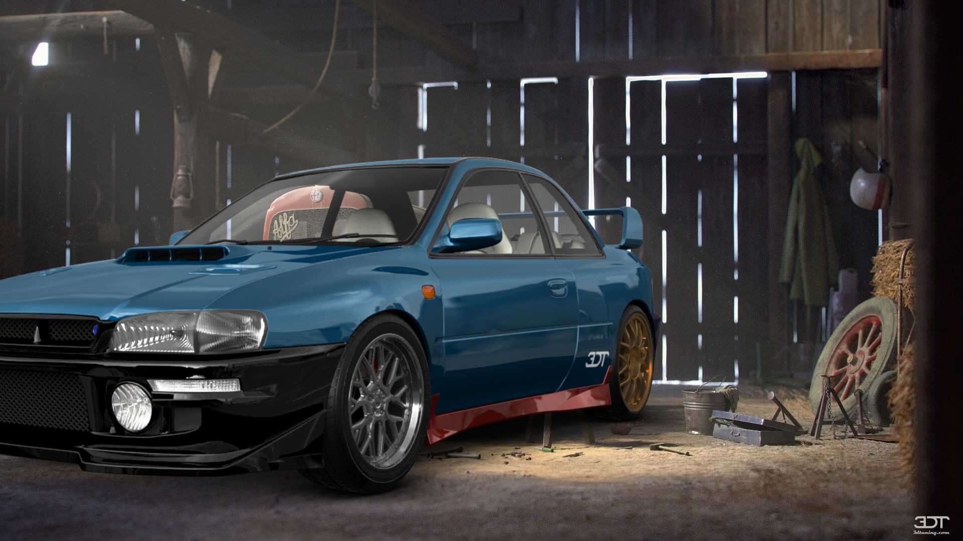 Subaru Impreza WRX STI 22B 2 Door Coupe 2000 tuning