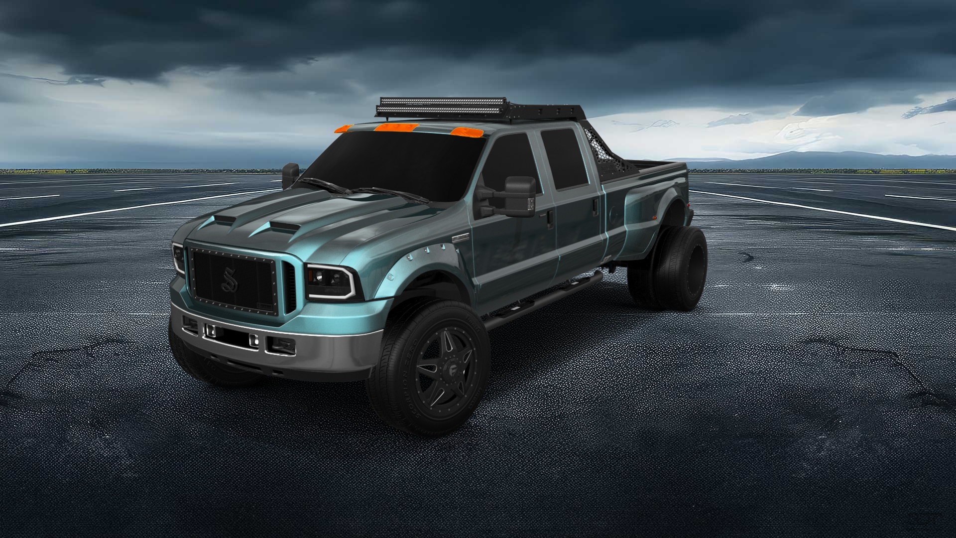 Ford F-350 DRW 4 Door pickup truck 1999
