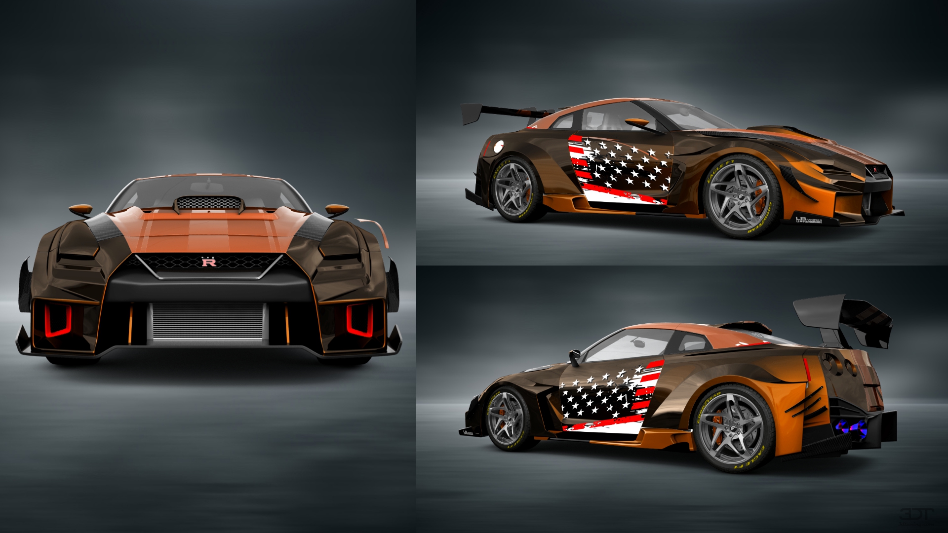 Nissan GT-R 2 Door Coupe 2010 tuning