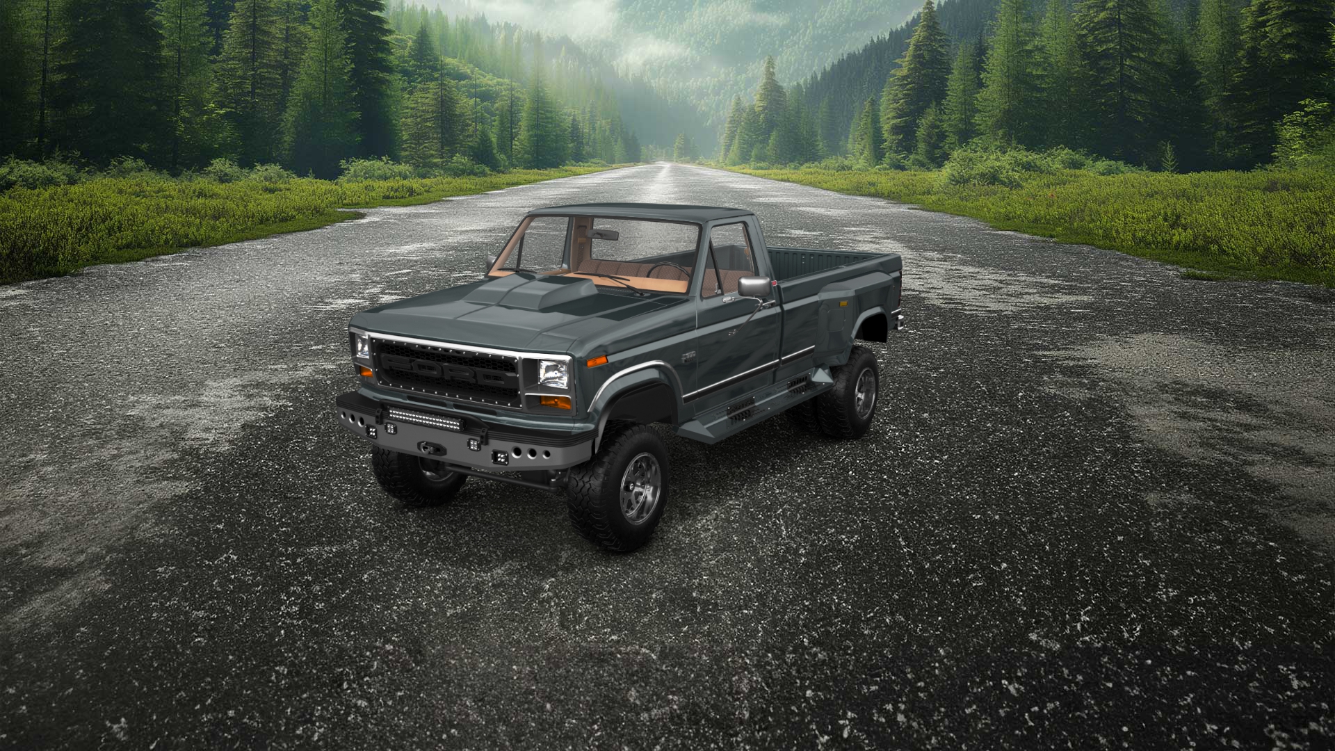 Ford F-350 Dually Regular Cab 2 Door pickup truck 1980