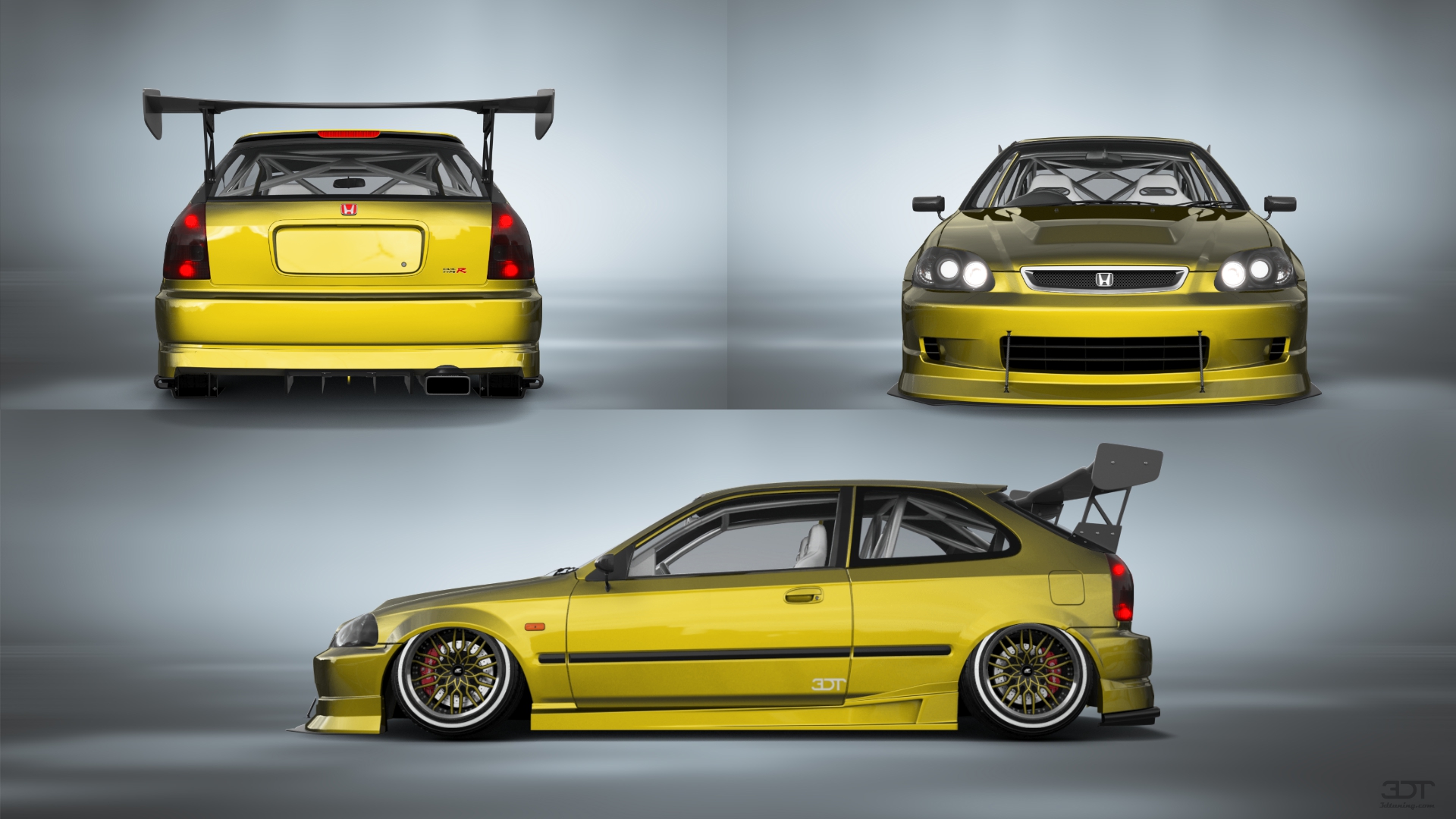 Honda Civic 3 Door Hatchback 1997 Images