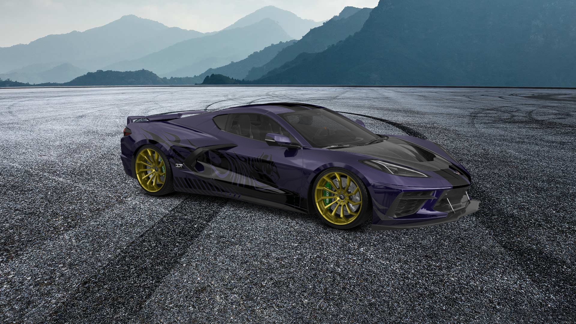 Chevrolet Corvette 2 door targa top 2020 tuning