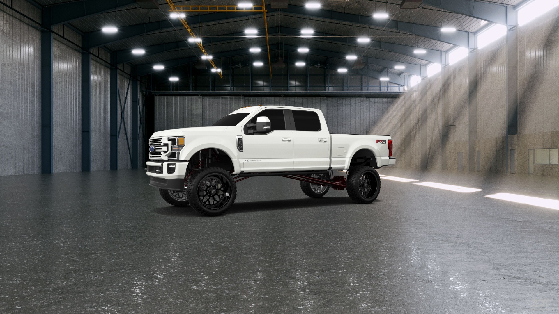 Ford F-250 4 Door pickup truck 2021 tuning