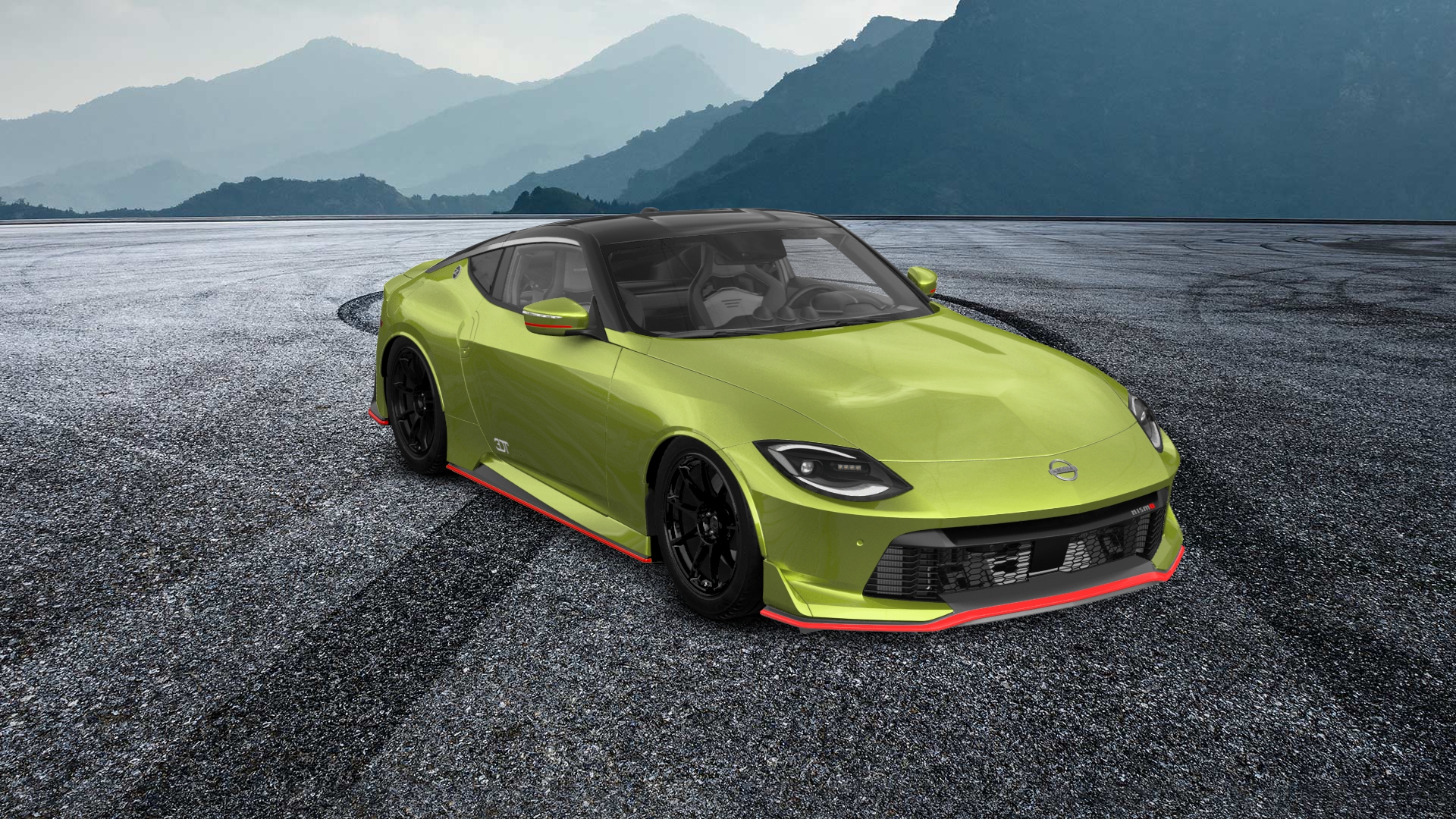 Nissan Z 2 door fastback coupe 2022 tuning