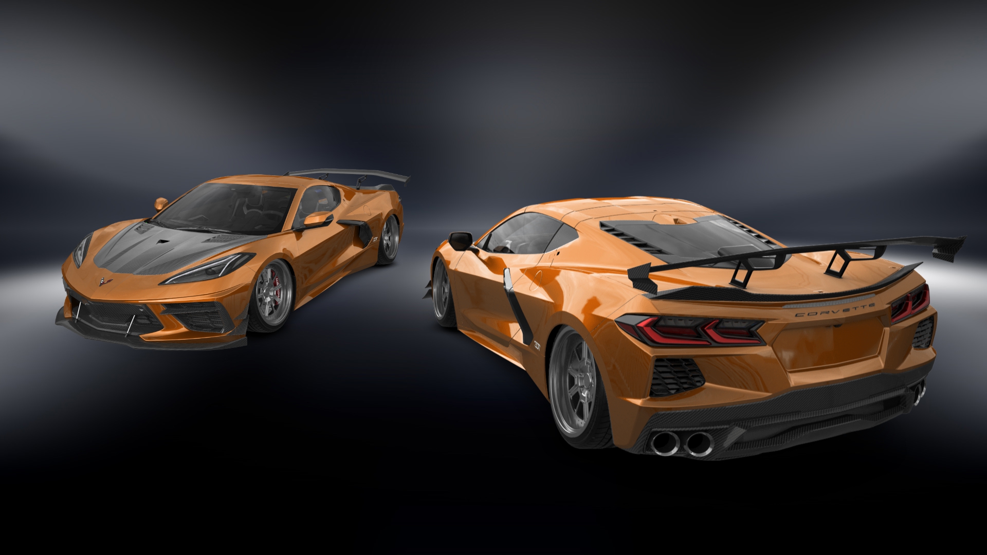 Chevrolet Corvette 2 door targa top 2020 tuning