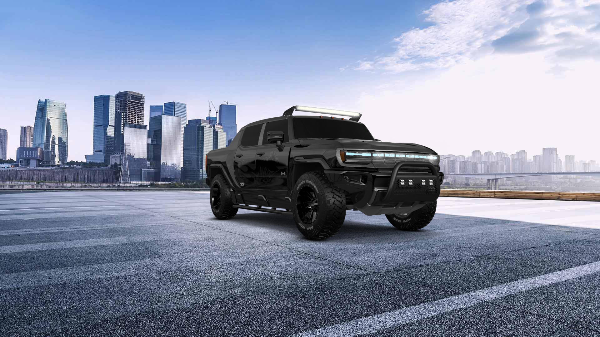 GMC Hummer EV 4 Door pickup truck 2021 tuning
