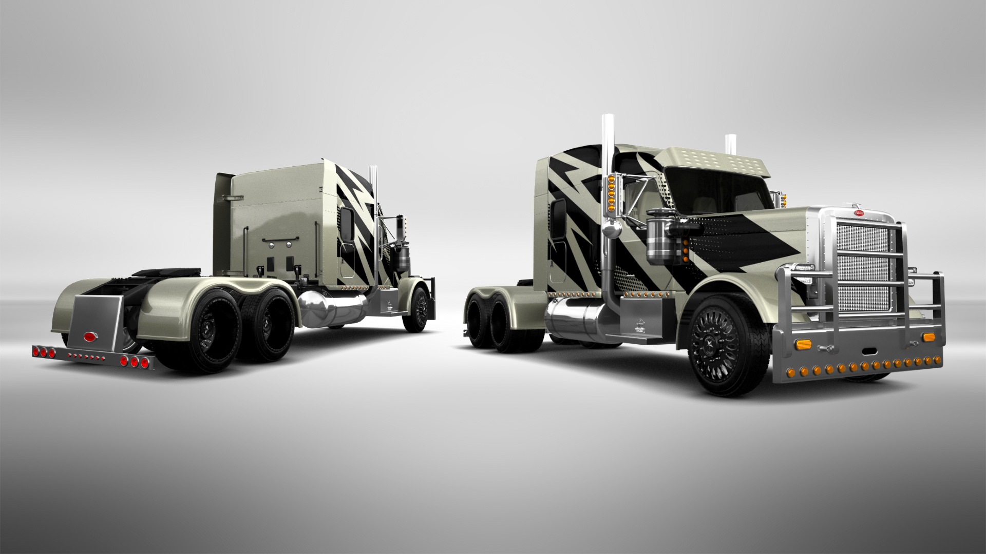 Peterbilt 589 Sleeper Cab Truck 2024 tuning