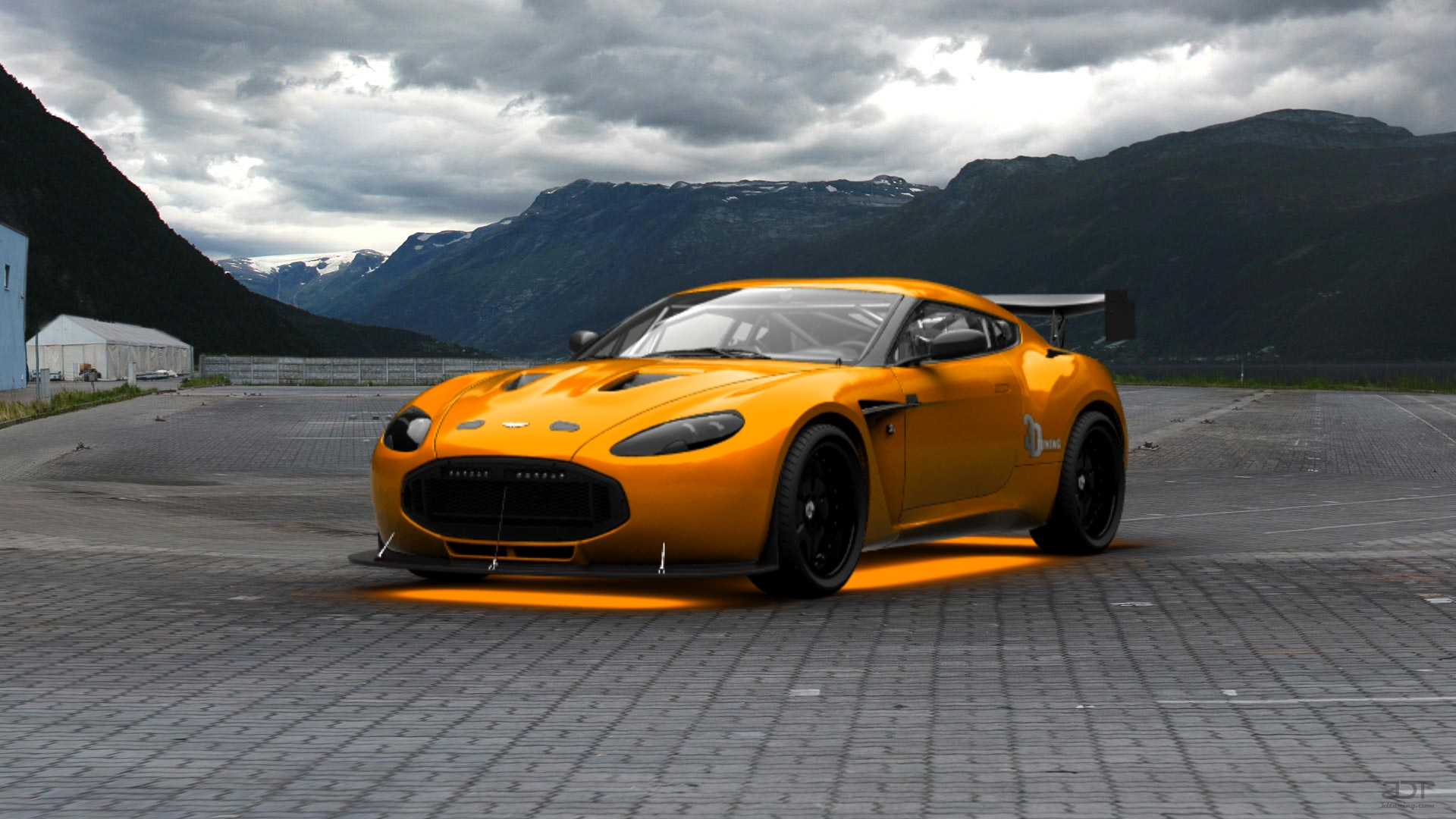 Aston Martin V12 Zagato Coupe 2012 tuning