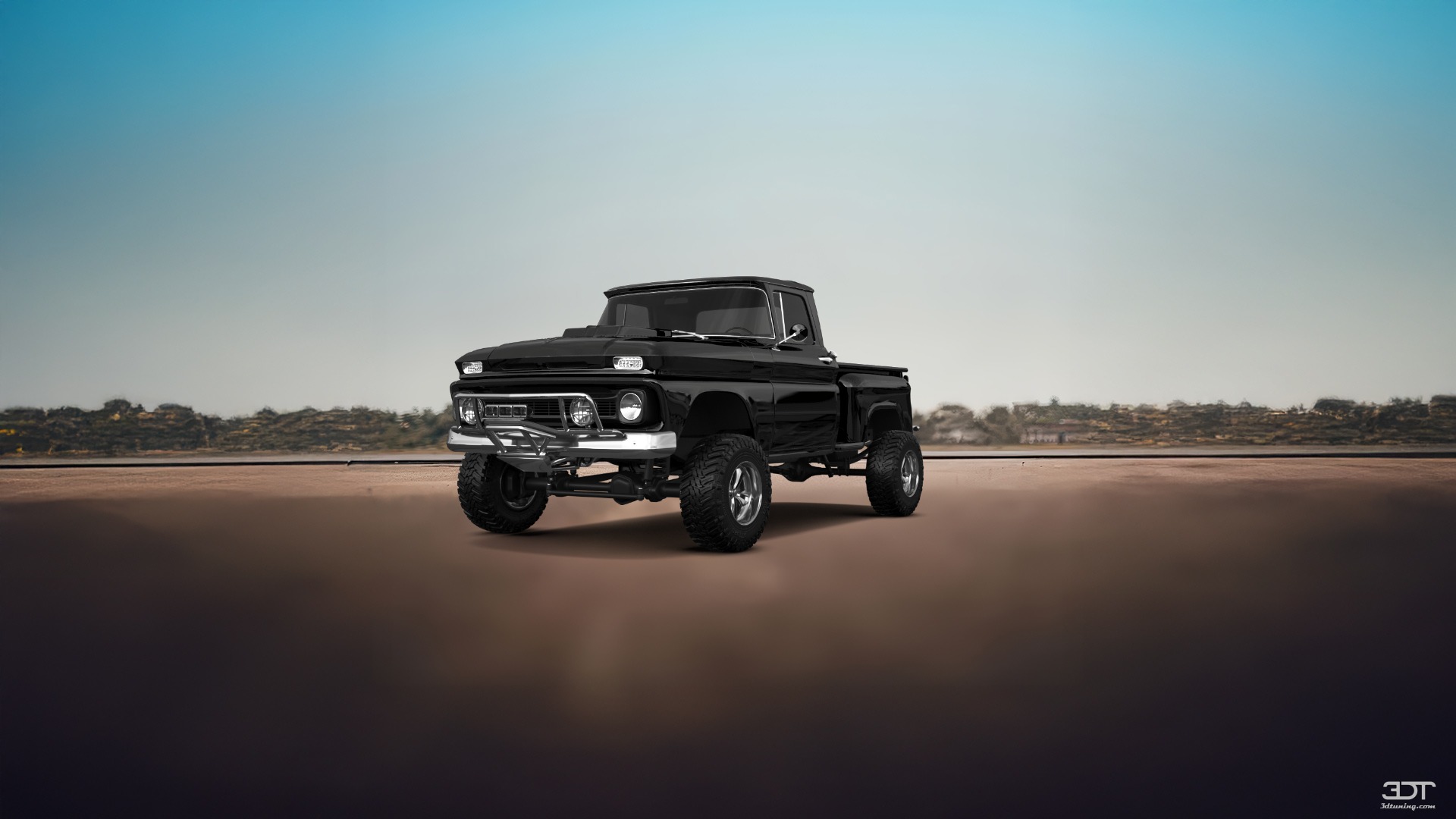 Chevrolet C-10 Stepside 2 Door pickup truck 1963 tuning