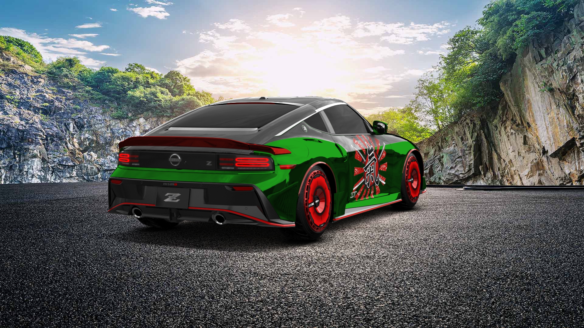 Nissan Z 2 door fastback coupe 2022 tuning
