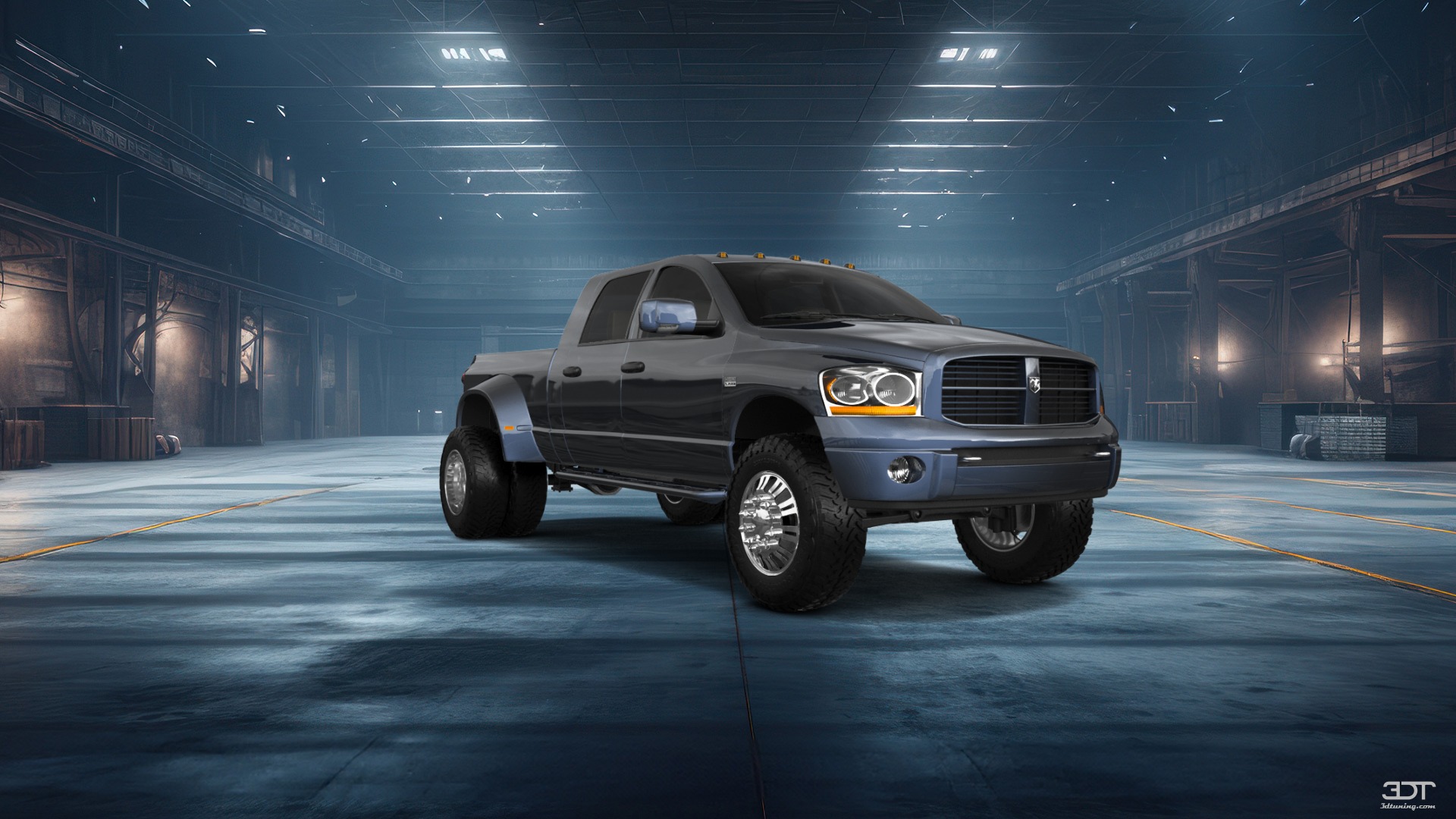 Dodge Ram 3500 Dually 4 Door pickup truck 2007